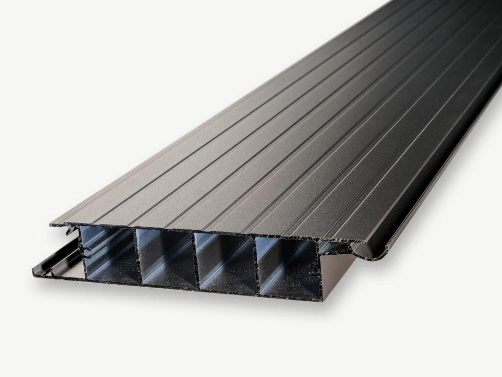 AluTeck Allwetterdiele 40 mm in Anthrazit dunkel